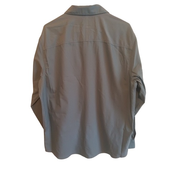 Wrangler ATG All Terrain Gear Mens Large Regular Fit Shirt Long Sleeve Green L - Picture 3 of 4